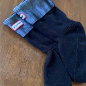 Hunter original short fleece boot socks